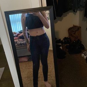Black Crop Top/Sports Bra